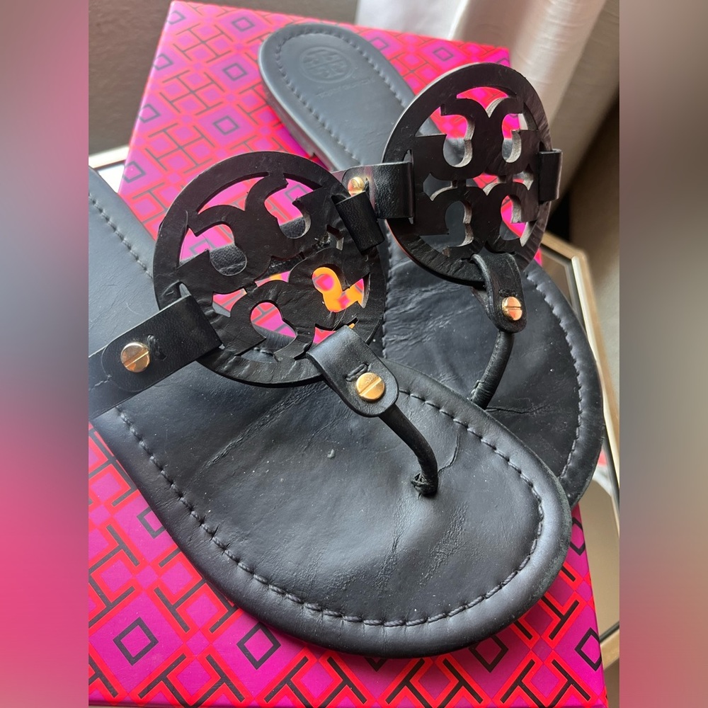 Used Tory Burch Miller Sandals 7.5